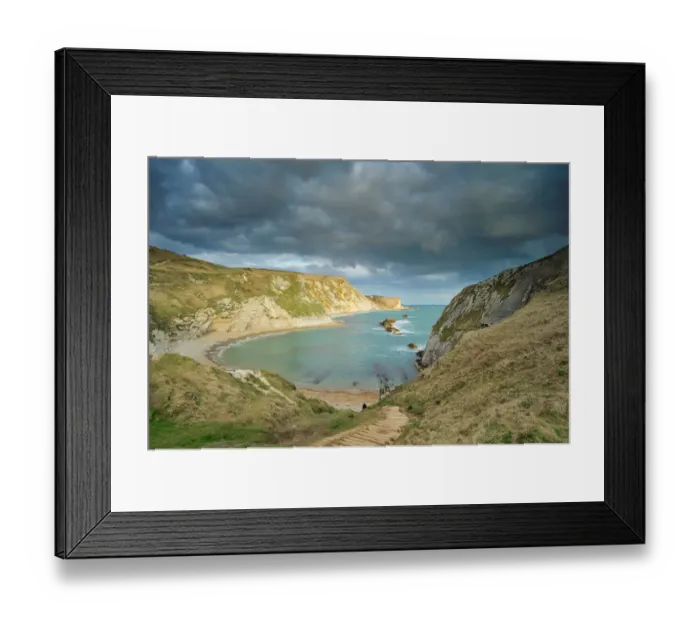 Framed Print : Man of war Cove Framed Print : Man of war Cove