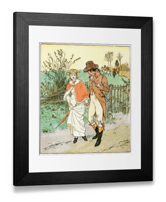 Framed Print : The Three Jovial Huntsmen Framed Print : The Three Jovial Huntsmen
