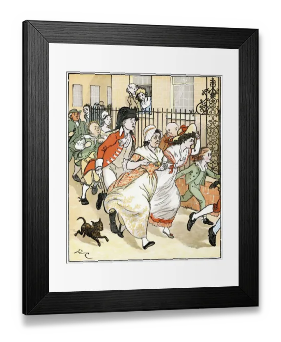 Framed Print : The wondering neighbours ran Framed Print : The wondering neighbours ran