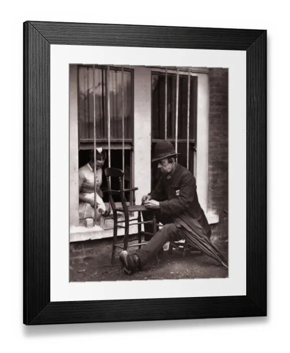 Framed Print : Caney The Clown Framed Print : Caney The Clown