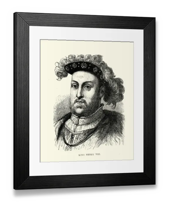 Framed Print : King Henry VIII of England Framed Print : King Henry VIII of England
