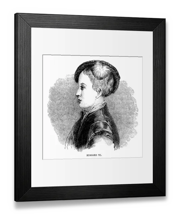 Framed Print : King Edward VI of England Framed Print : King Edward VI of England