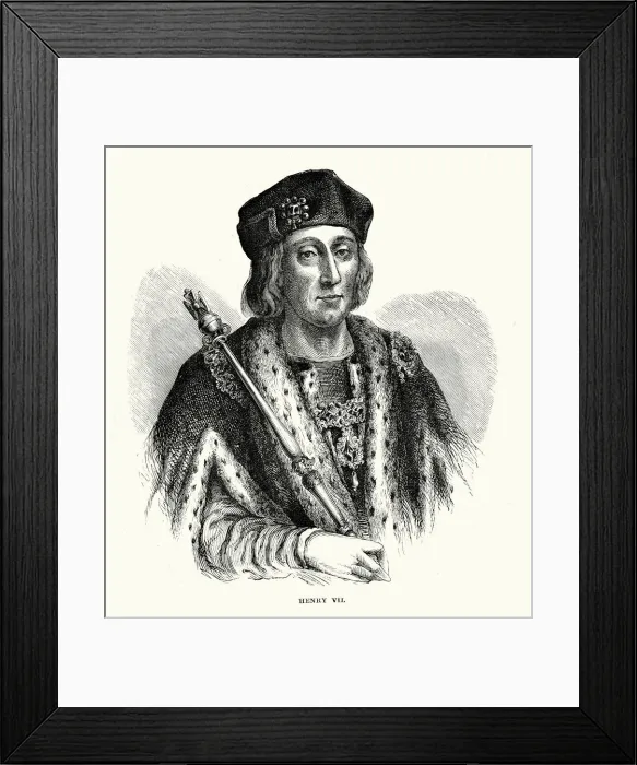Framed Print : Henry VII of England Framed Print : Henry VII of England