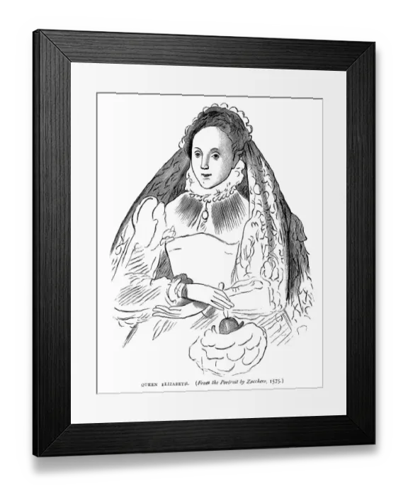 Framed Print : Queen Elizabeth the First Framed Print : Queen Elizabeth the First