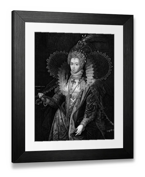 Framed Print : Queen Elizabeth I Framed Print : Queen Elizabeth I