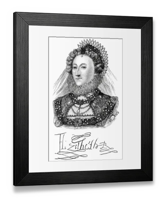 Framed Print : Queen Elizabeth I Framed Print : Queen Elizabeth I