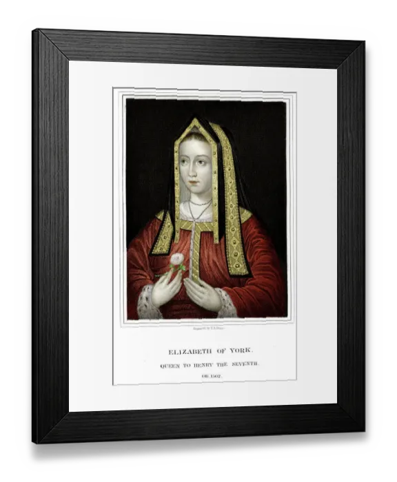 Framed Print : Elizabeth of York Framed Print : Elizabeth of York