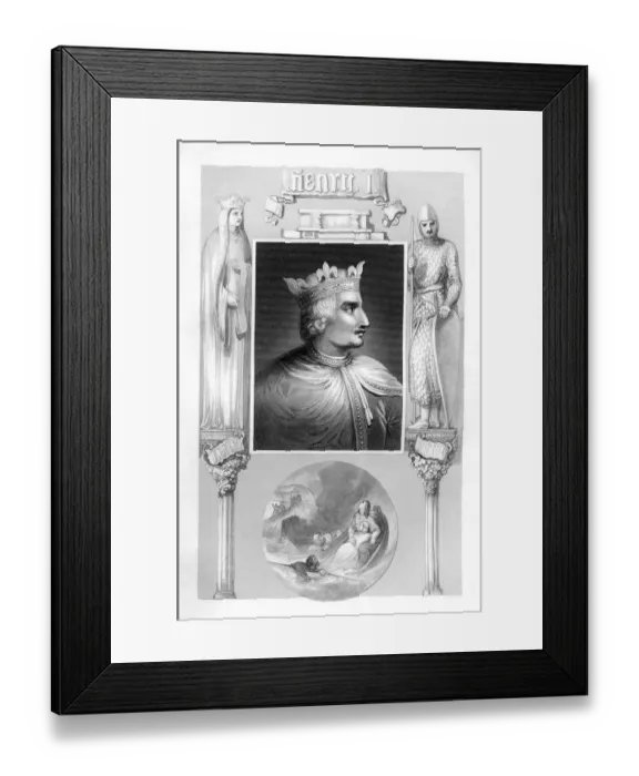 Framed Print : Henry the First King of England Framed Print : Henry the First King of England