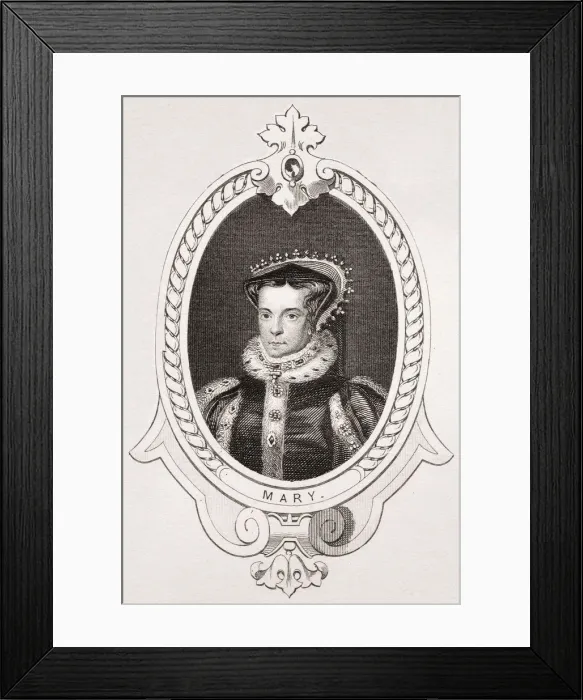 Framed Print : Queen Mary I Framed Print : Queen Mary I