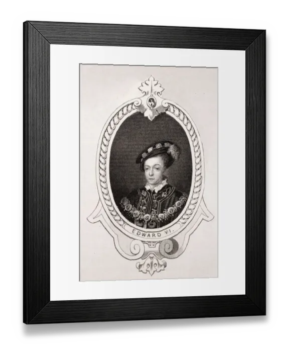 Framed Print : King Edward VI Framed Print : King Edward VI