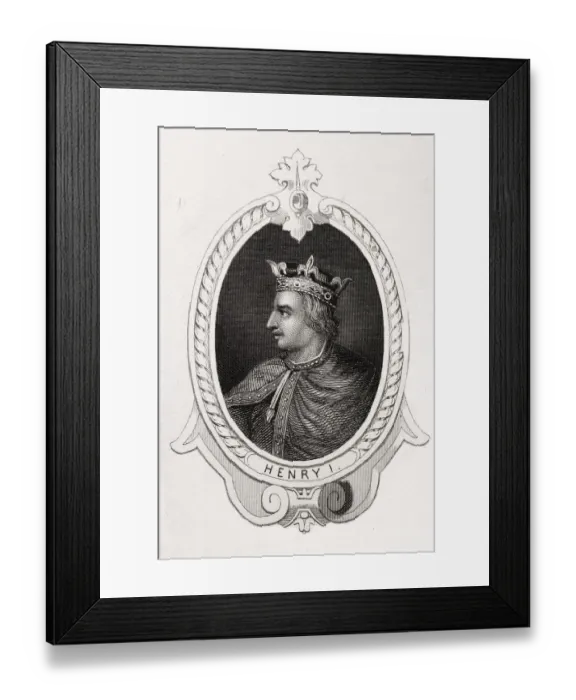 Framed Print : King Henry I Framed Print : King Henry I