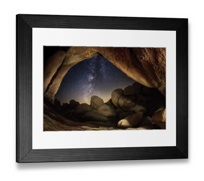 Framed Print : Stargate Joshua Tree National Park