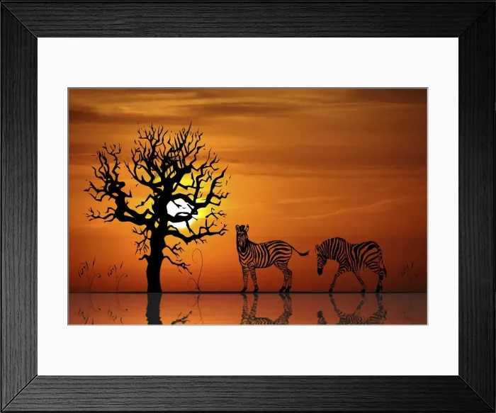 Framed Print : african, afterglow, atmospheric, backlit, bare, evening light, evenings, graphic Framed Print : african, afterglow, atmospheric, backlit, bare, evening light, evenings, graphic