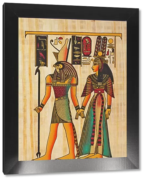 Horus and Nefertiti
