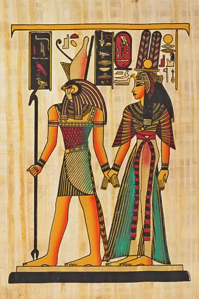 Horus and Nefertiti