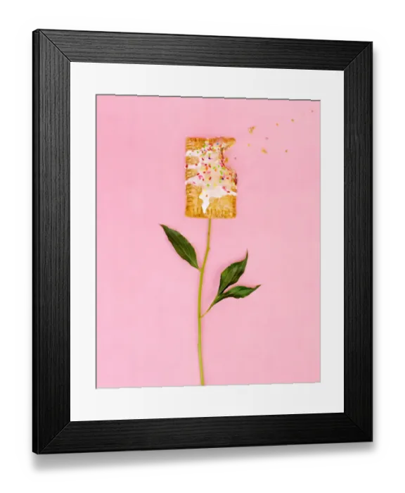 Framed Print : Pastry flower Framed Print : Pastry flower