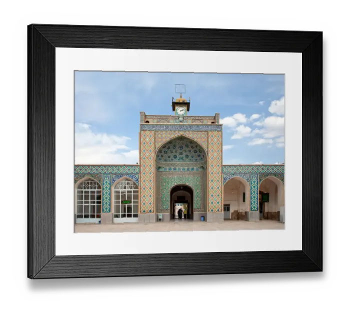 Framed Print : Jameh mosque, Kerman, Iran Framed Print : Jameh mosque, Kerman, Iran