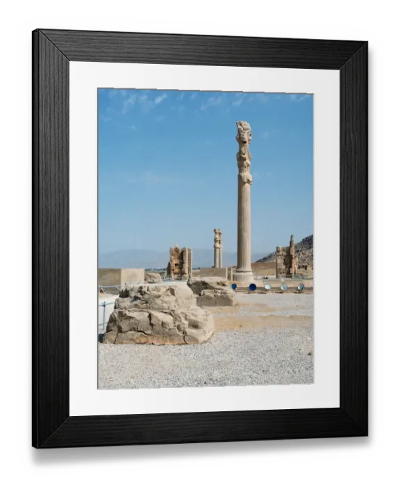 Framed Print : Persepolis ruins, Iran Framed Print : Persepolis ruins, Iran