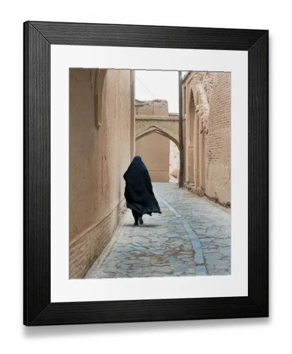 Framed Print : Nain old town, Isfahan province, Iran