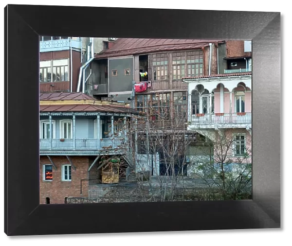 Picturesque old houses, Tbilisi, Georgia