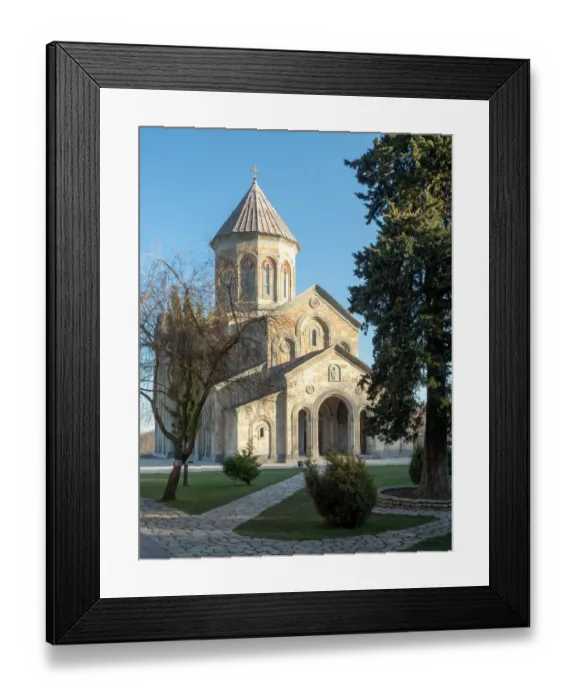 Framed Print : St. Nino orthodox church at Bodbe monastery, Sighnaghi, Georgia Framed Print : St. Nino orthodox church at Bodbe monastery, Sighnaghi, Georgia