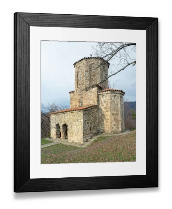 Framed Print : Old church at Nekresi monastery complex, Kakheti region, Georgia Framed Print : Old church at Nekresi monastery complex, Kakheti region, Georgia