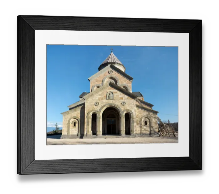 Framed Print : St. Nino church at Bodbe monastery, Sighnaghi, Georgia Framed Print : St. Nino church at Bodbe monastery, Sighnaghi, Georgia