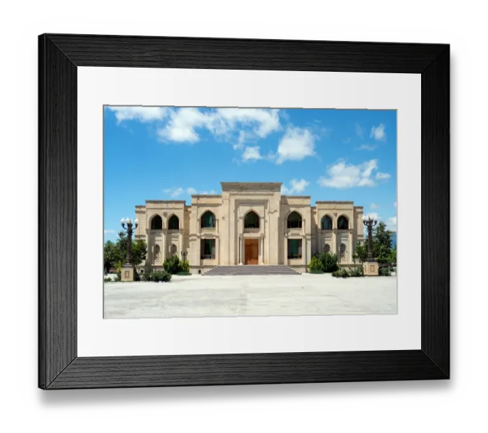 Framed Print : Heydar Aliyev center, Ismayilli, Azerbaijan Framed Print : Heydar Aliyev center, Ismayilli, Azerbaijan