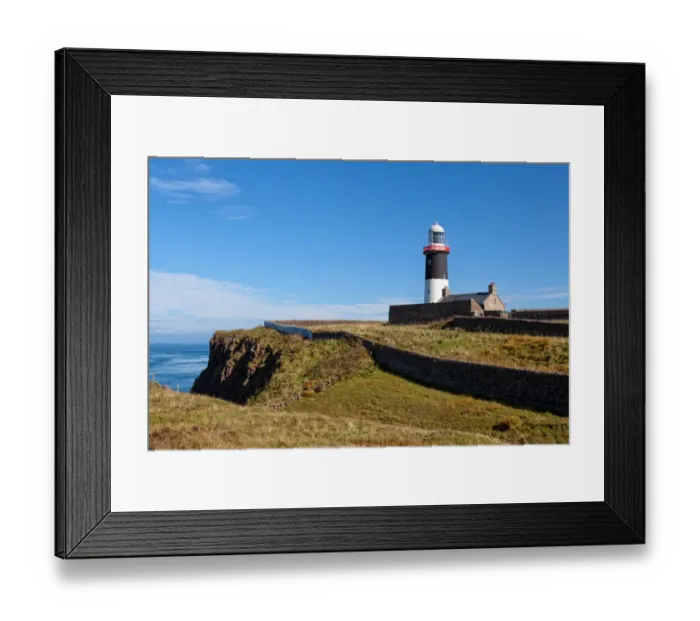 Framed Print : Rathlin island, East Lighthouse
