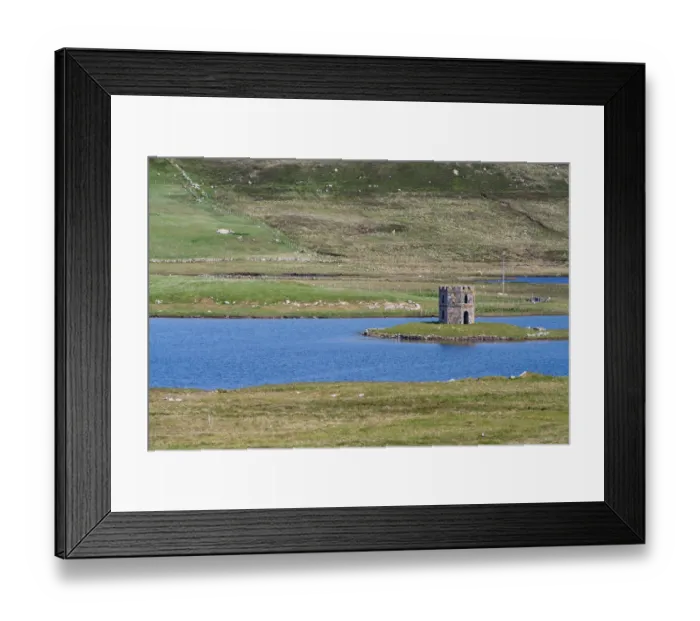 Framed Print : Scolpaig Tower, Isle of North Uist Framed Print : Scolpaig Tower, Isle of North Uist
