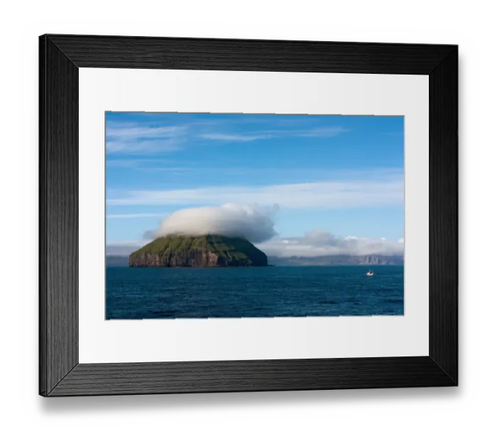 Framed Print : Litla Dimun, Faroe Islands Framed Print : Litla Dimun, Faroe Islands