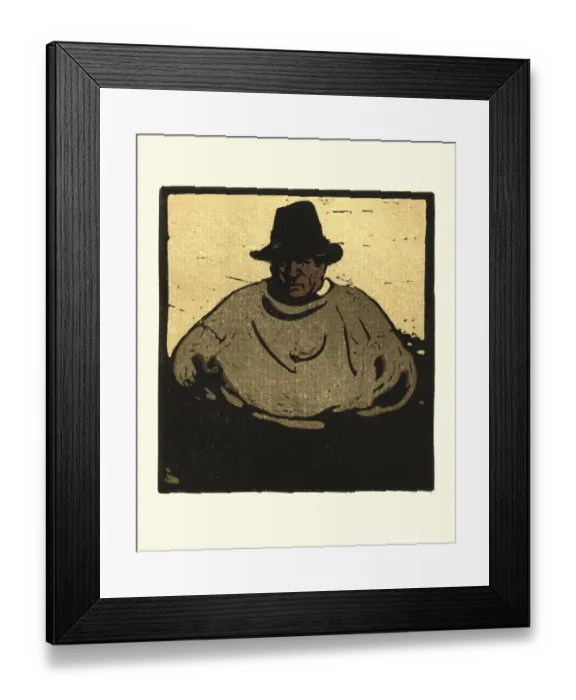 Framed Print : Fisher by W Nicholson Framed Print : Fisher by W Nicholson