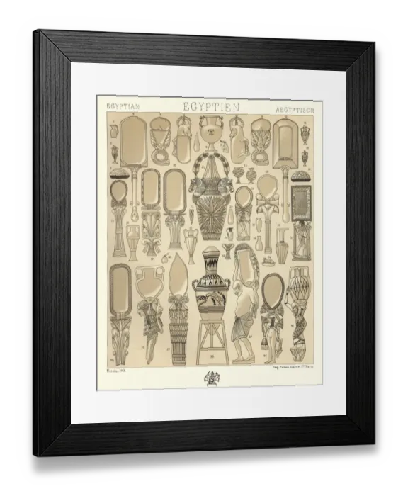Framed Print : Ancient egyptian artifacts - Amphorae, ewers, jugs and pots Framed Print : Ancient egyptian artifacts - Amphorae, ewers, jugs and pots