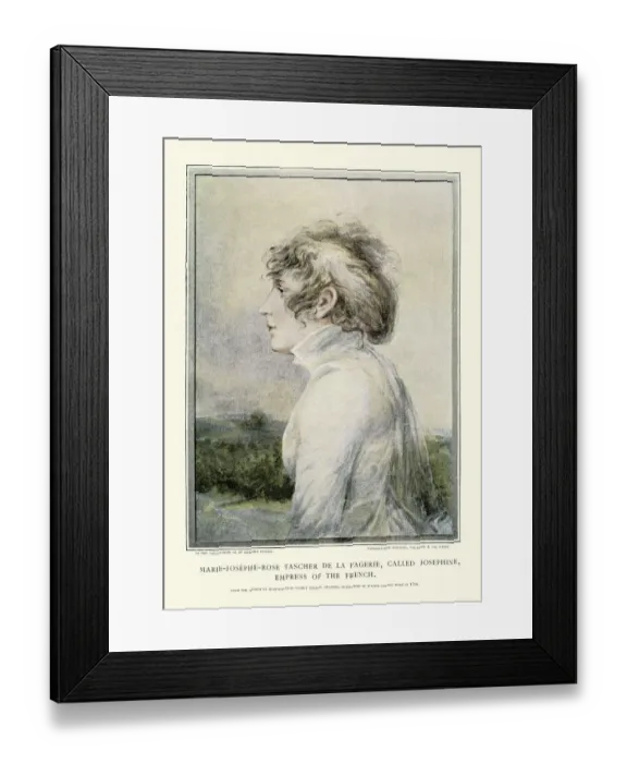 Framed Print : Josephine de Beauharnais Empress of the French Framed Print : Josephine de Beauharnais Empress of the French