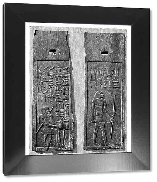Wooden Doors of Tomb of Hosi