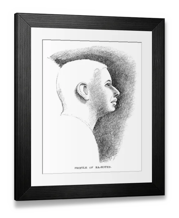 Framed Print : Profile of Rahotep Framed Print : Profile of Rahotep