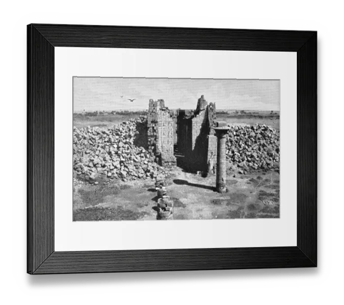 Framed Print : Karnak Temple in Luxor, Egypt - Ottoman Empire Framed Print : Karnak Temple in Luxor, Egypt - Ottoman Empire