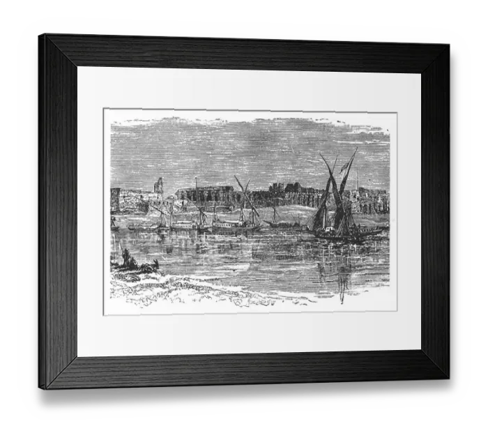 Framed Print : Luxor, Egypt Framed Print : Luxor, Egypt