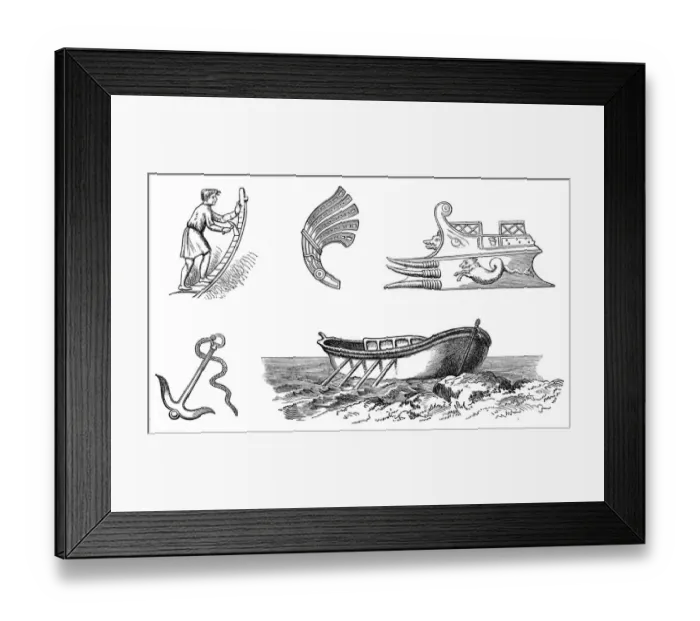 Framed Print : Ship parts Framed Print : Ship parts
