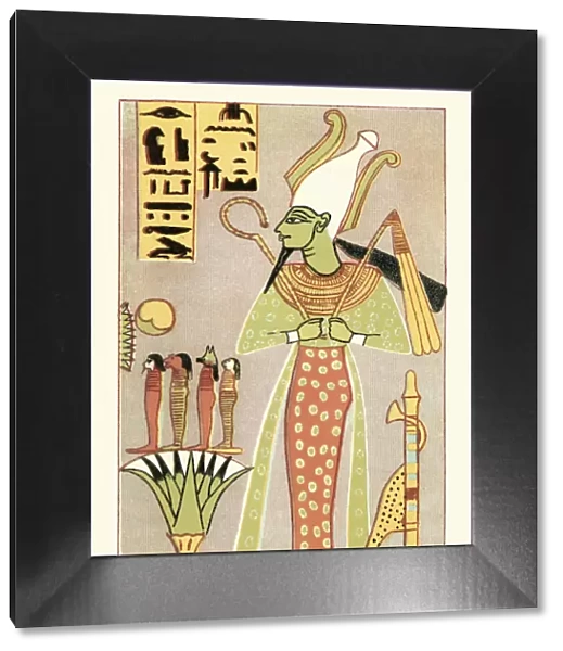 Ancient egyptian god Osiris