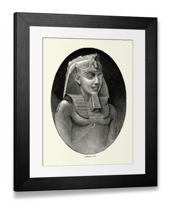 Framed Print : Ancient Egypt - Ramesses II Framed Print : Ancient Egypt - Ramesses II