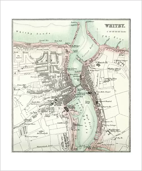 Map of Whitby