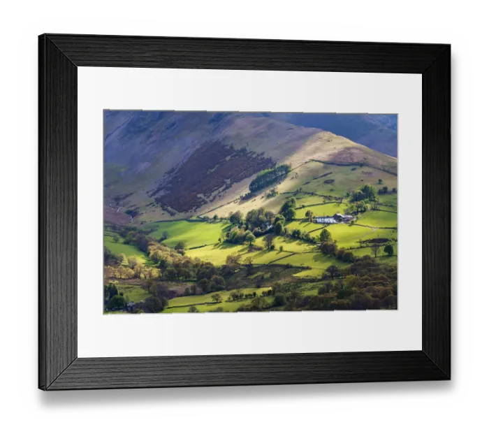 Framed Print : Newlands valley, Lake District, Cumbria, England Framed Print : Newlands valley, Lake District, Cumbria, England