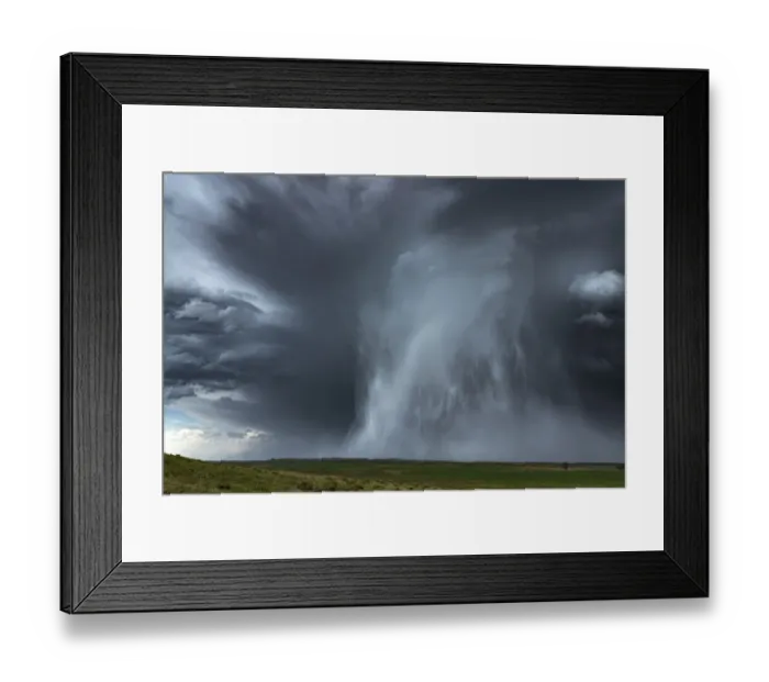 Framed Print : Extreme Hail storm, Nebraska. USA Framed Print : Extreme Hail storm, Nebraska. USA