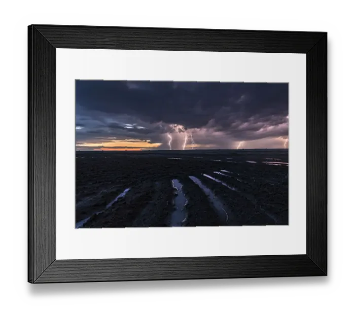 Framed Print : Electric storm near Ja Junta, Colorado. USA Framed Print : Electric storm near Ja Junta, Colorado. USA