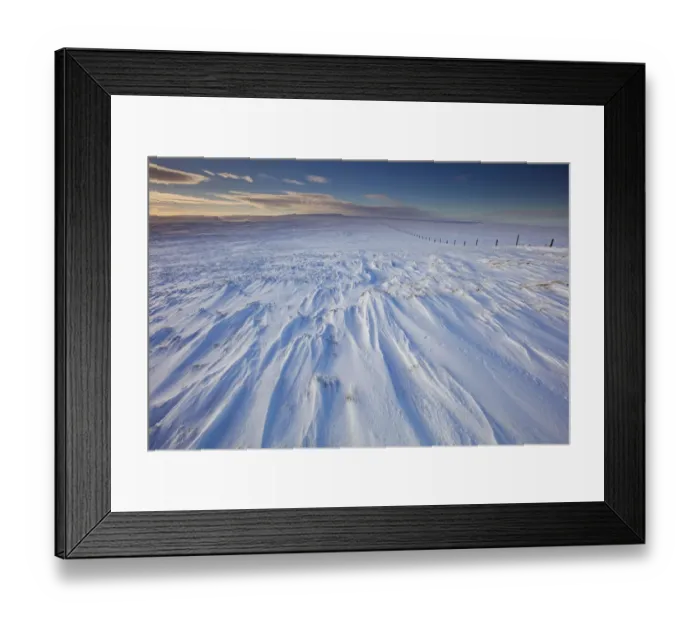 Framed Print : Stunning Winter Wonderland Landscape Photograph in the North Pennines in Northern England Framed Print : Stunning Winter Wonderland Landscape Photograph in the North Pennines in Northern England