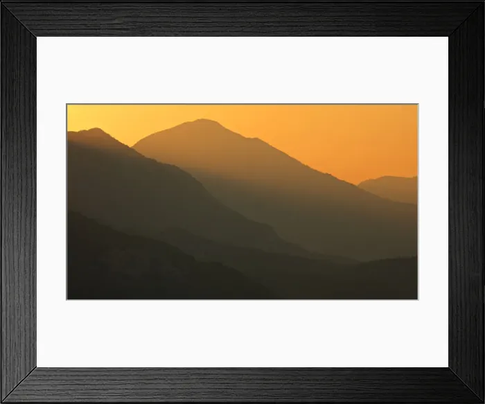 Framed Print : Golden Light Layers in Virpazar Montenegro Framed Print : Golden Light Layers in Virpazar Montenegro