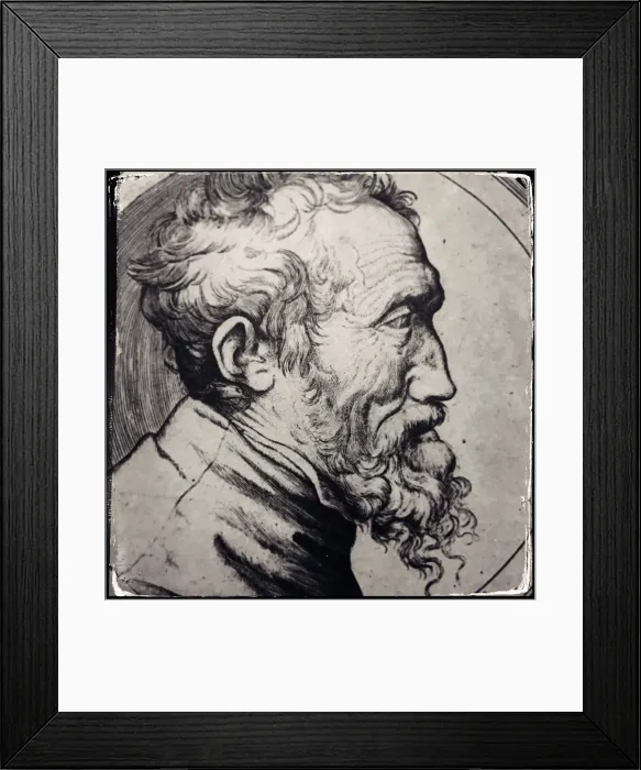 Framed Print : MICHELANGELO (1475-1564) Framed Print : MICHELANGELO (1475-1564)
