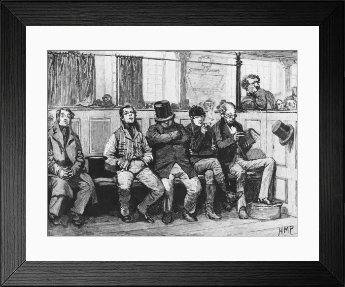 Framed Print : Chartists Occupy Church Framed Print : Chartists Occupy Church