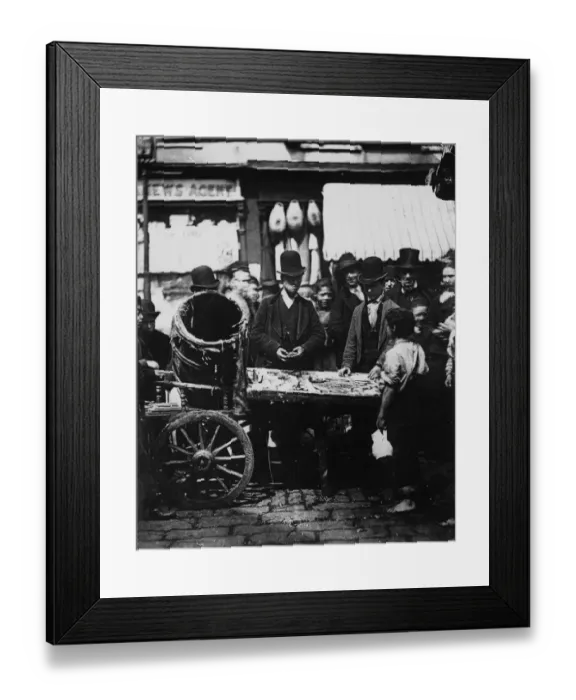 Framed Print : Carneys Fish Stall Framed Print : Carneys Fish Stall